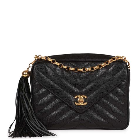 chanel cc chevron tassel camera shoulder bag|Chanel Messenger Bags.